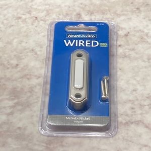 NEW in package!! Wired doorbell, Nickel color